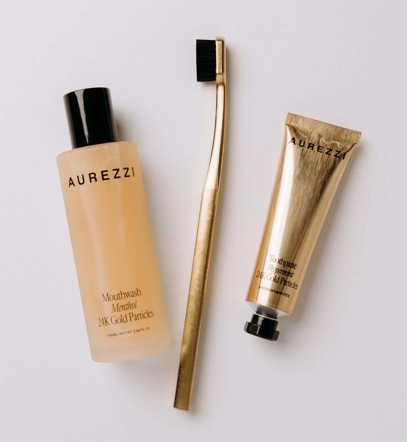 24K Gold Black Bristles Travel Essentials - Image 3