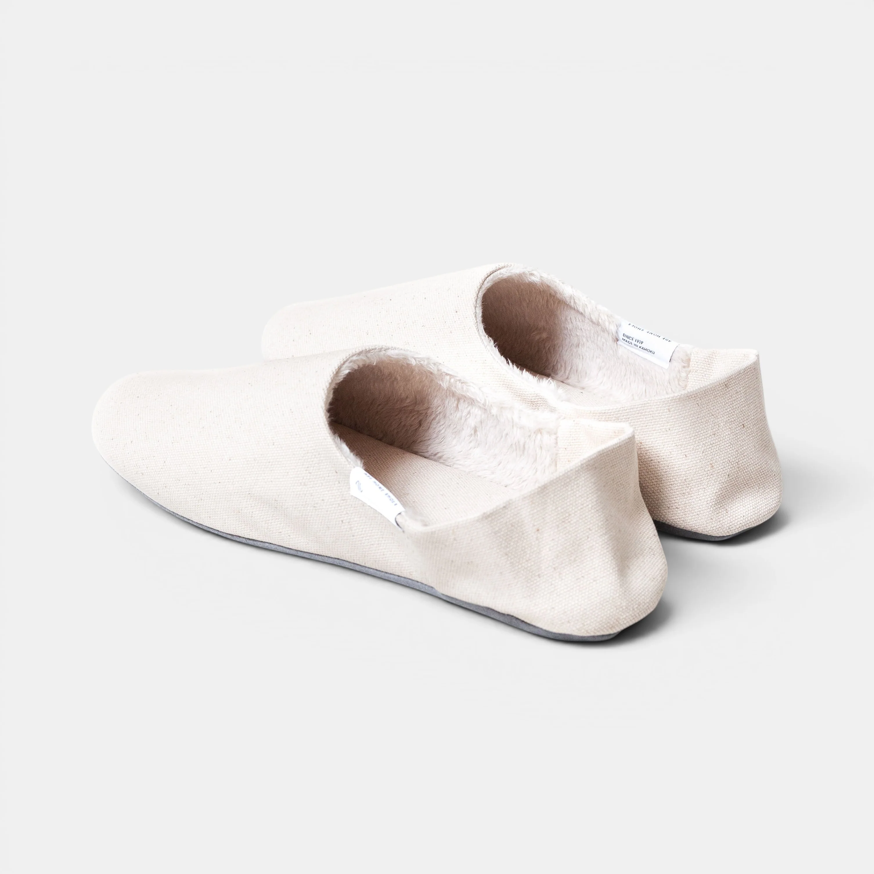 ABE Canvas Home Shoes - Lined Natural - Image 3