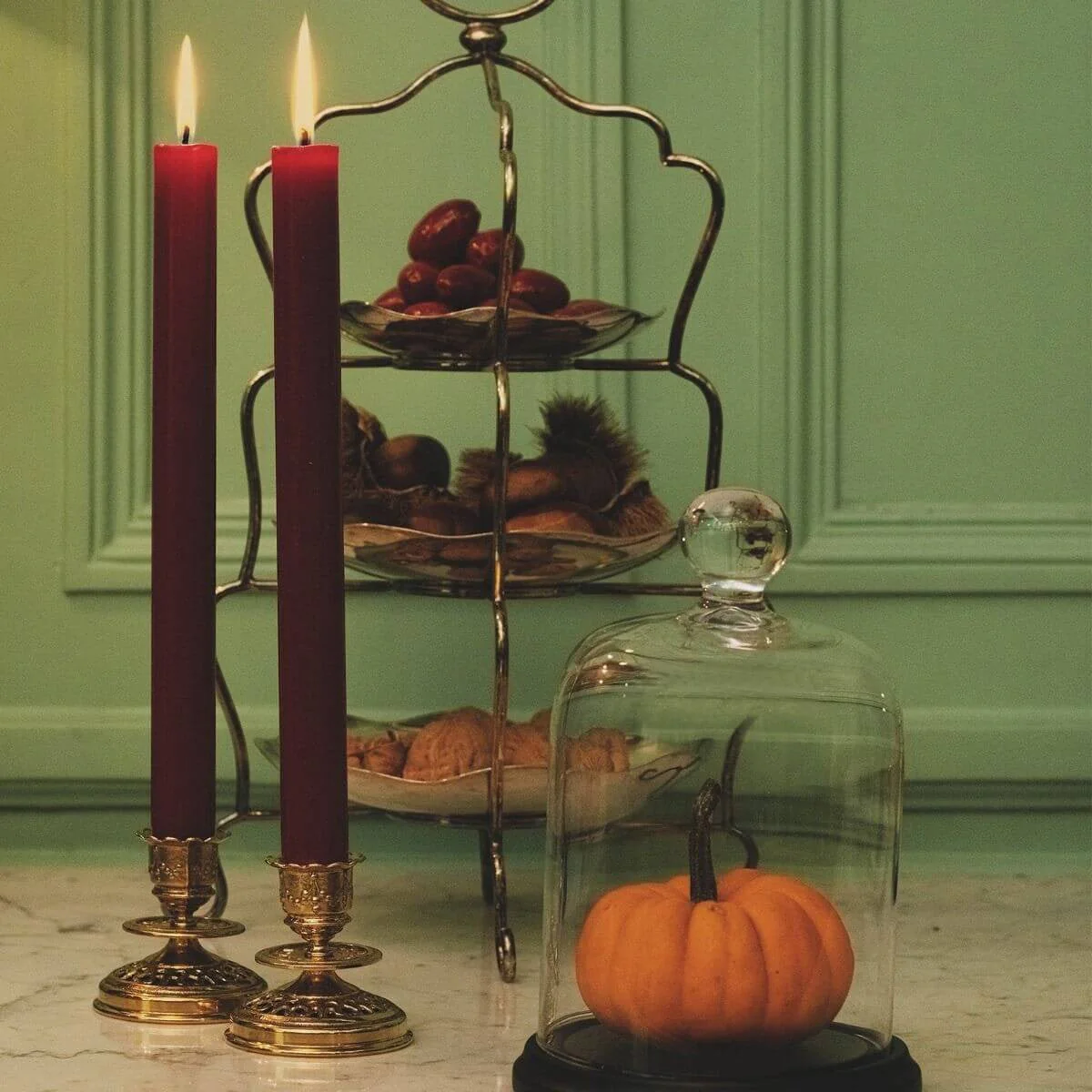 Black Royale - 6 Taper Candles - Image 3