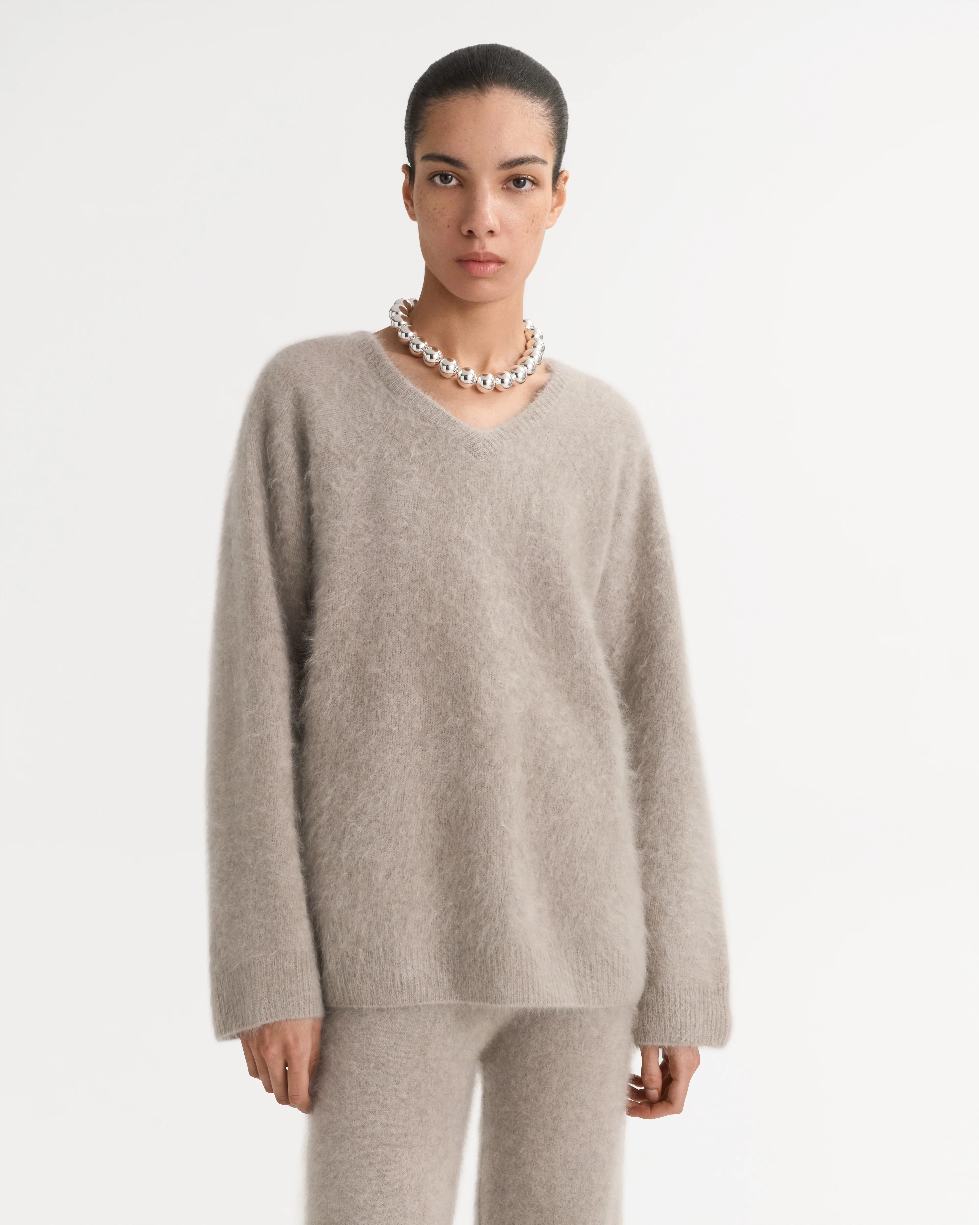 Brushed V-Neck - Image 2