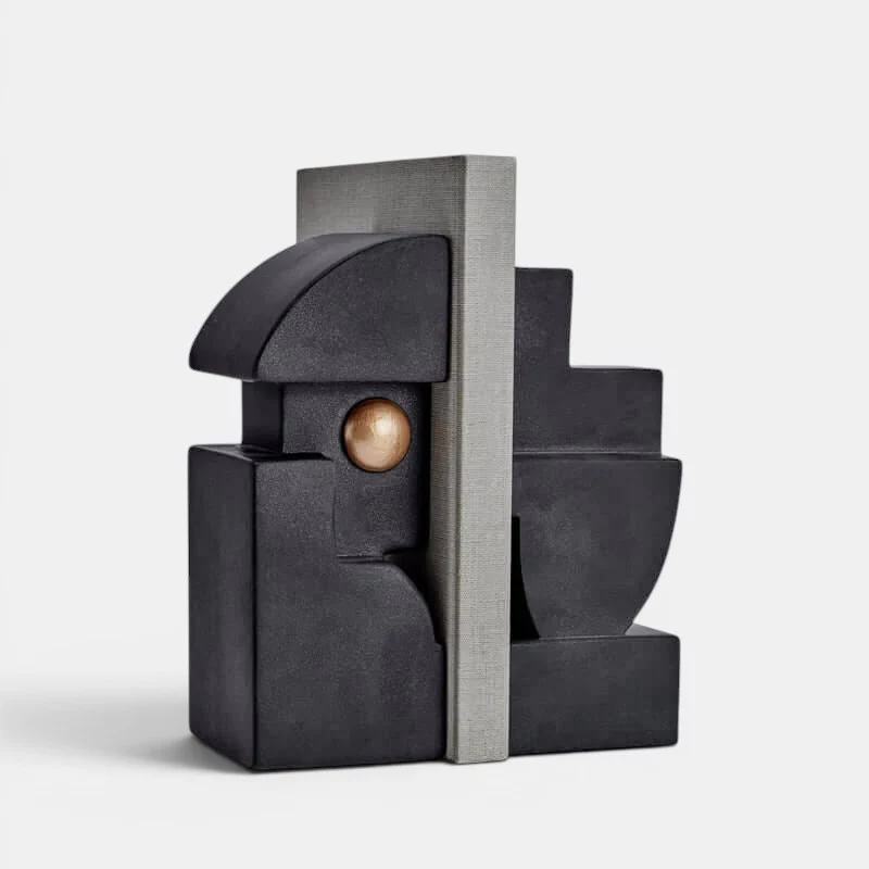 Cubisme Bookend #2 Black - Image 2