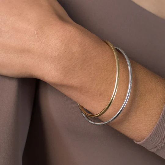 Dane Bangle Set - Two-Tone - Image 6