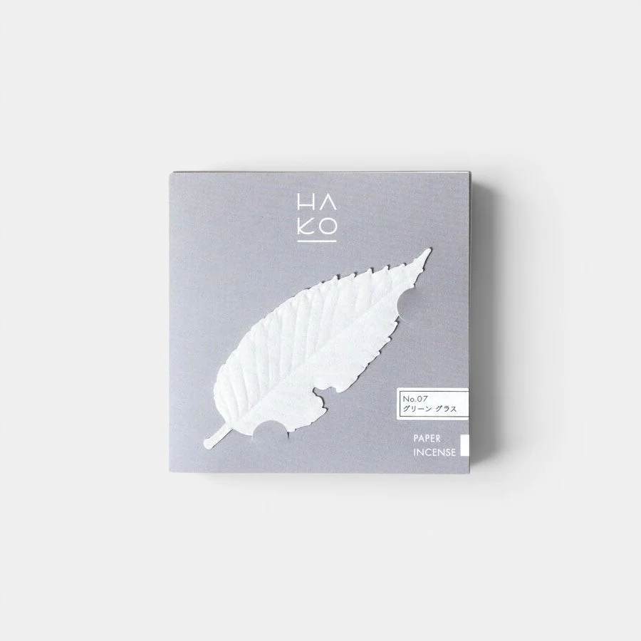 HA KO Paper Incense - No. 7 Green Grass