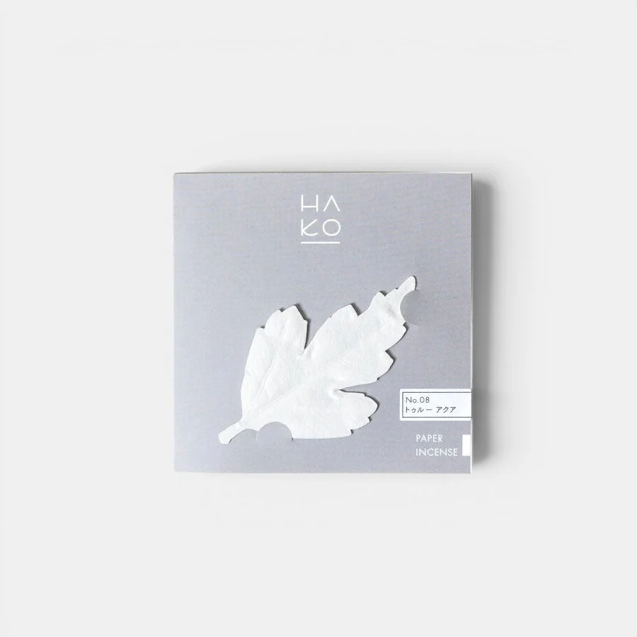 HA KO Paper Incense - No. 8 True Aqua