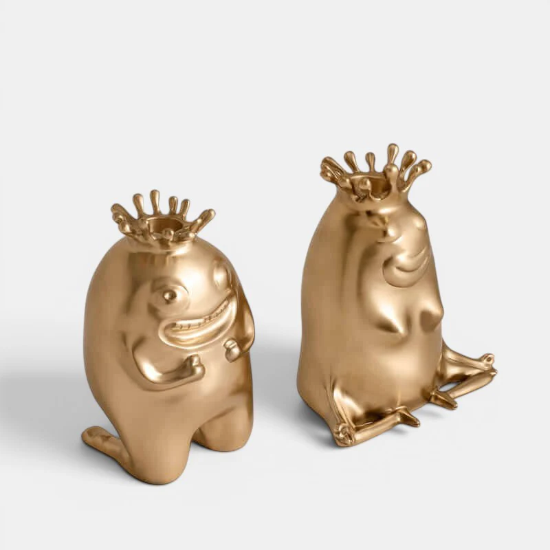 Haas King + Queen Candlesticks (Set of 2) - Image 2
