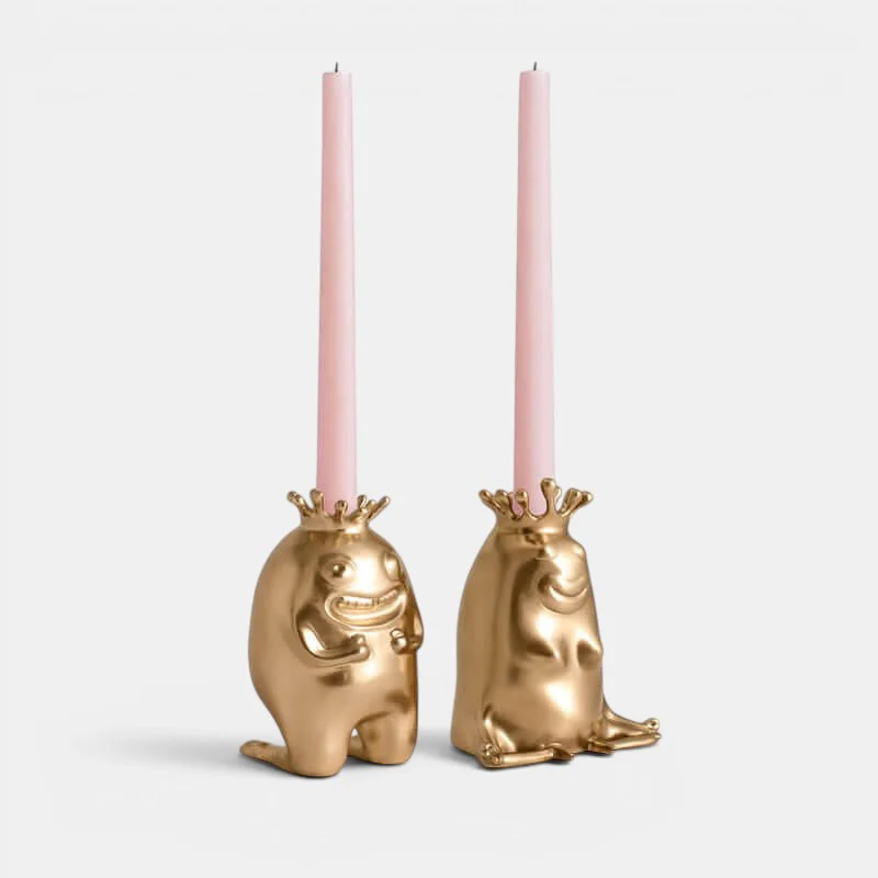 Haas King + Queen Candlesticks (Set of 2) - Image 4