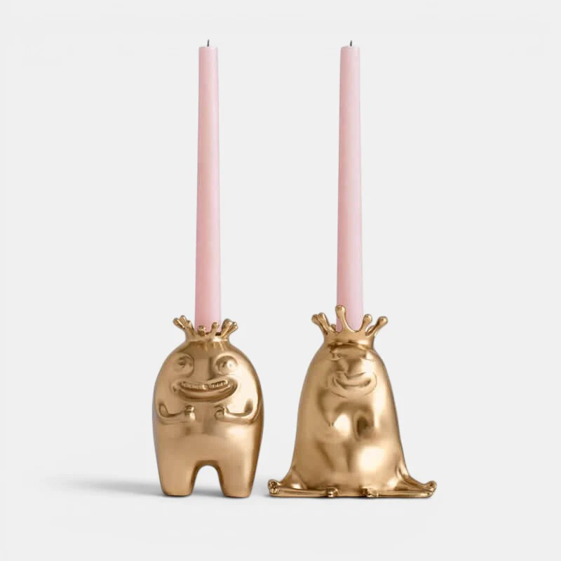 Haas King + Queen Candlesticks (Set of 2) - Image 5