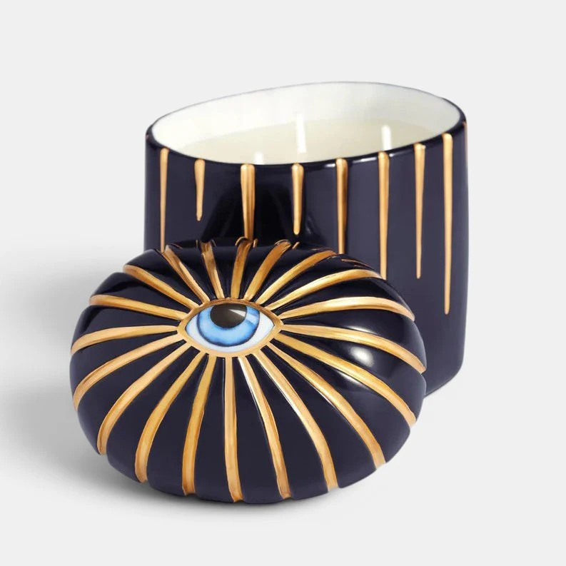 Lito Candle 3-wick - Bleu 830g - Image 3
