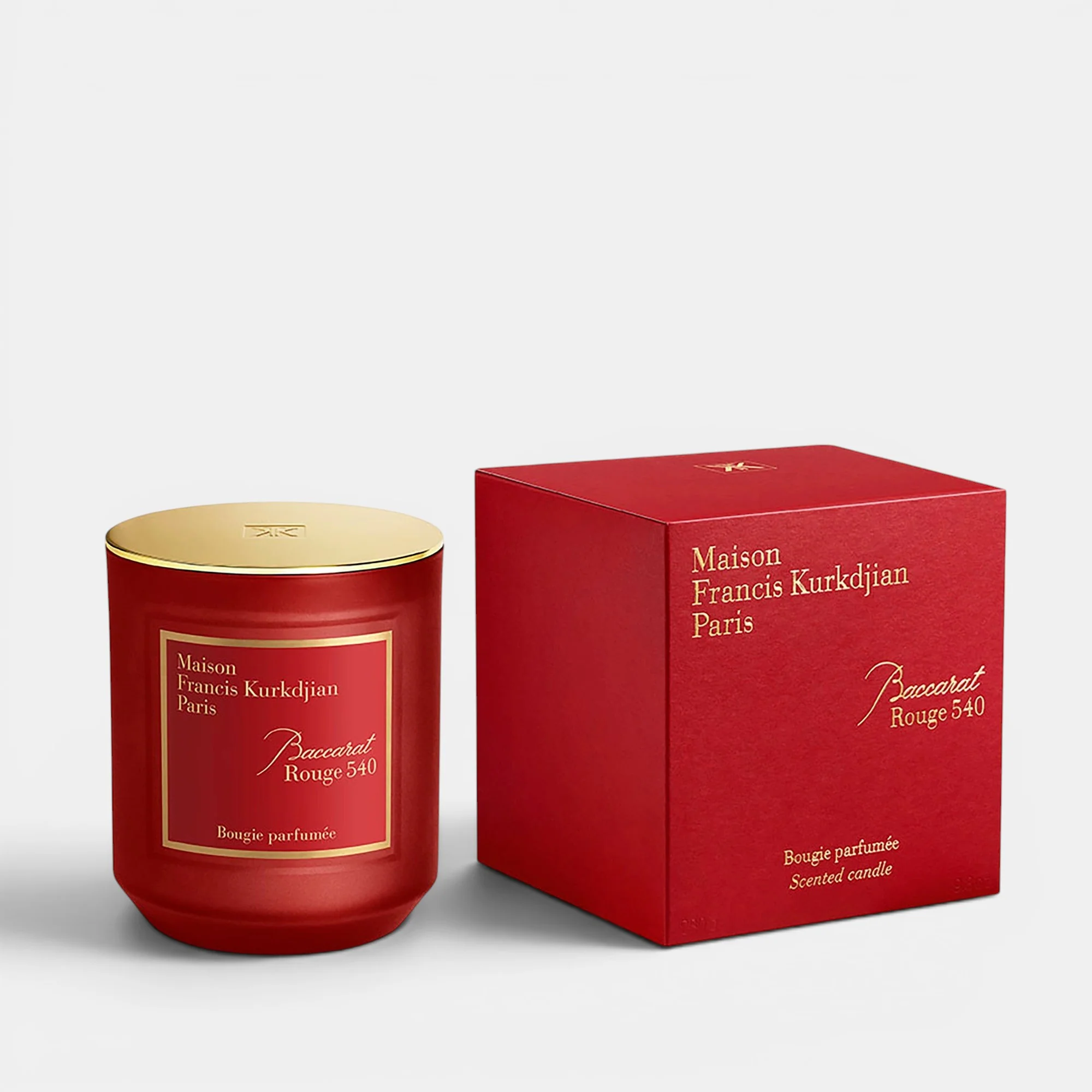 Baccarat Rouge 540 Candle - Red Glass - Image 2