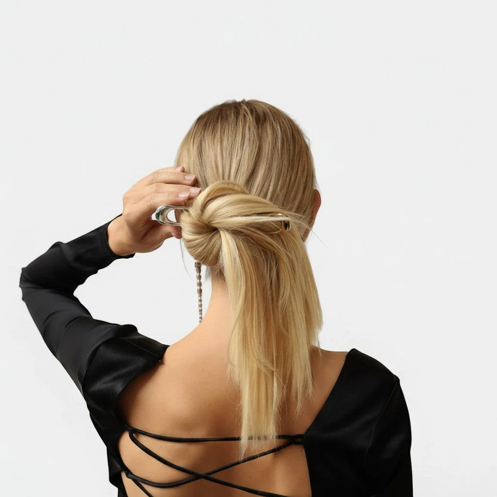 Selene Glossy Hair Pin - Image 3