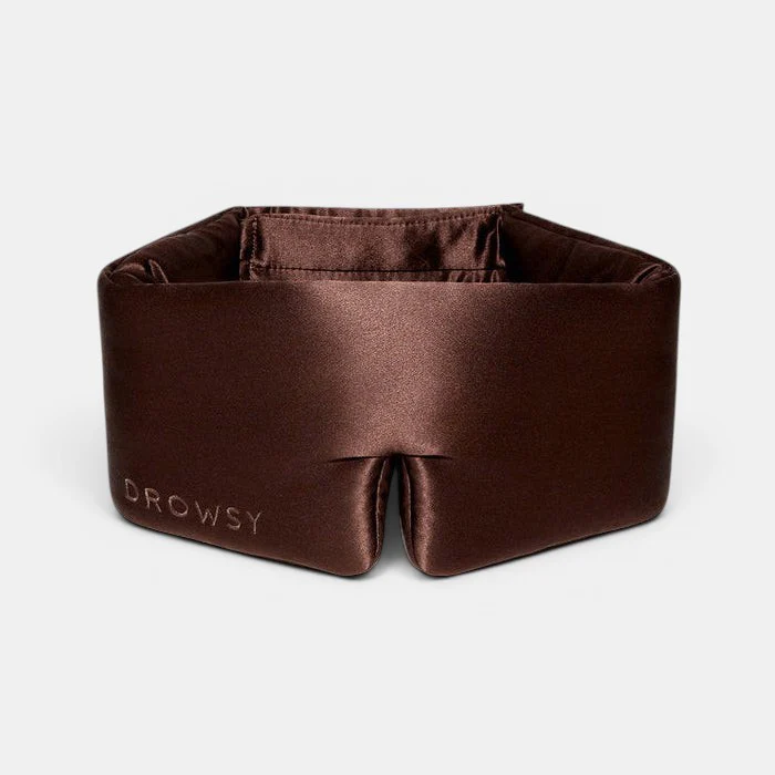 Silk Sleep Eye Mask Cocoa Glow