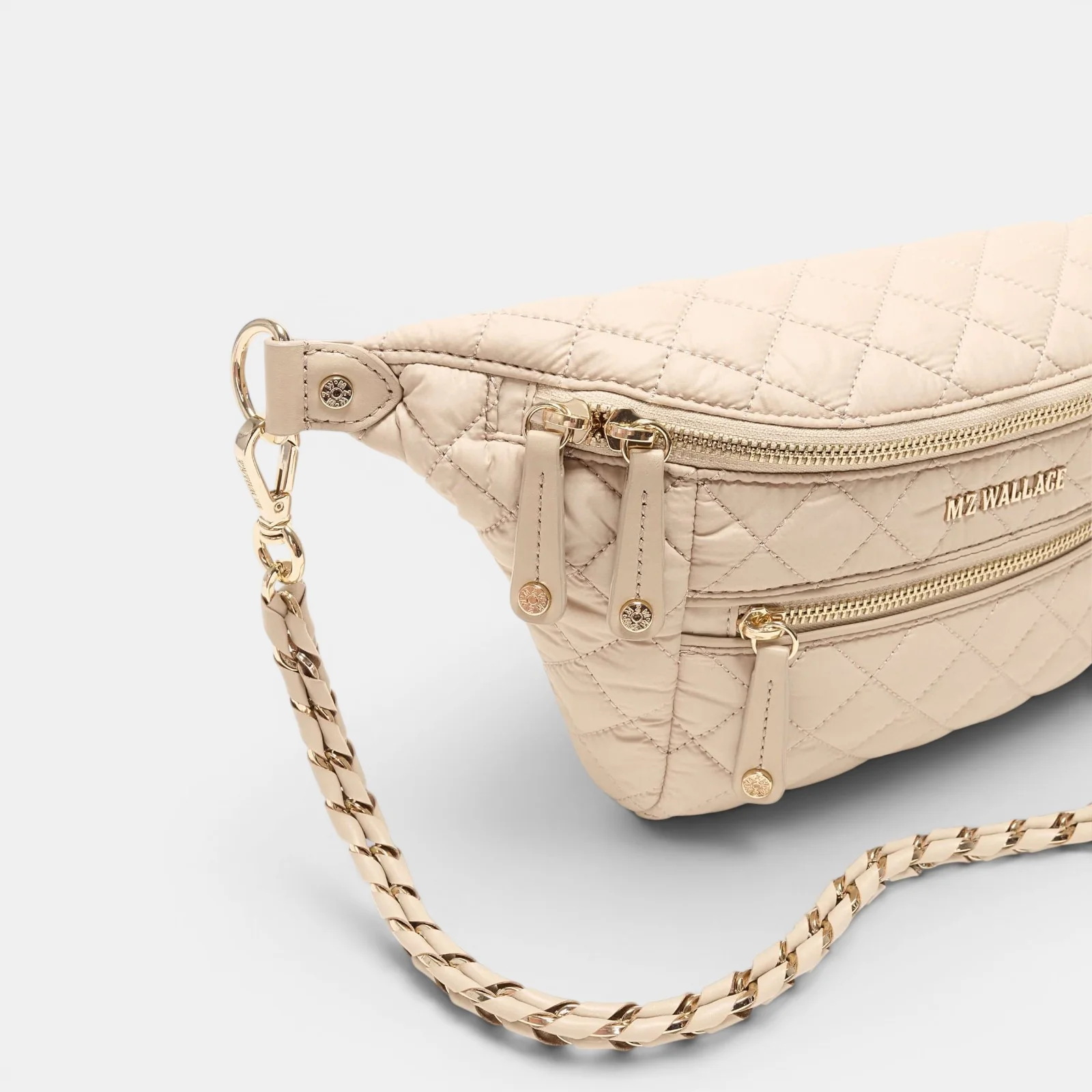 Small Crosby Crossbody Sling- Buff - Image 3