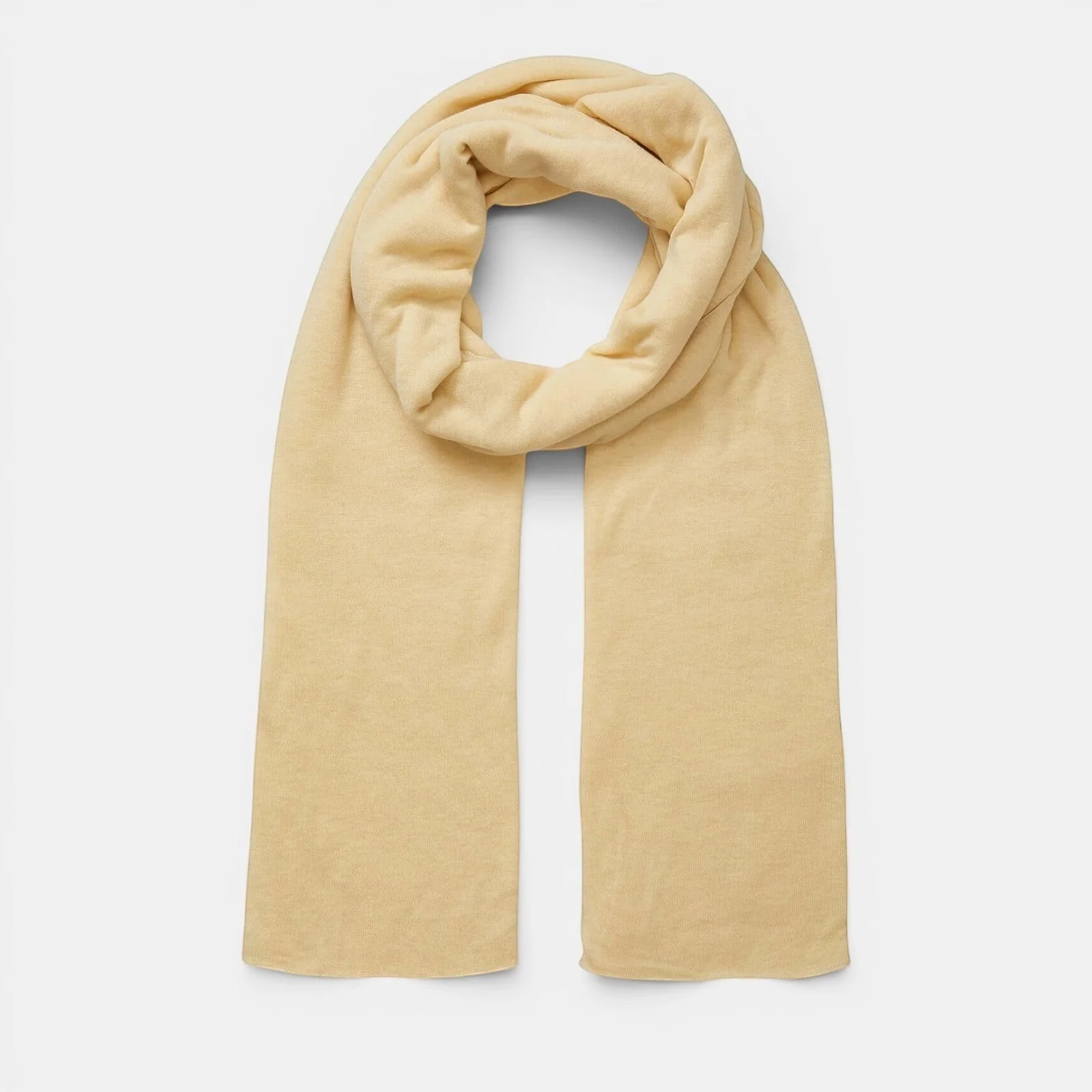 Superfine Cashmere Blend Travel Wrap - Buttercream